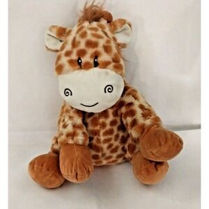 Noah's Ark Animal Workshop Giraffe Plush Stuffed 15" Rainbow Star On Paw /P03